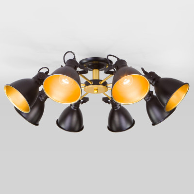 Люстра на штанге Eurosvet 701128 черный 15900₽