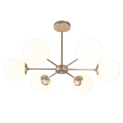 Люстра на штанге Escada Ethereal 21106P Nickel 11480₽