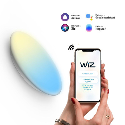 Накладной светодиодный светильник Gauss Smart Home 2050112 3990₽