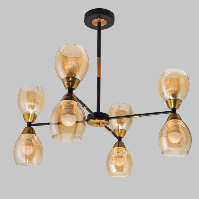 Люстра на штанге IMEX MD8252-8-S-BKBR 3990₽