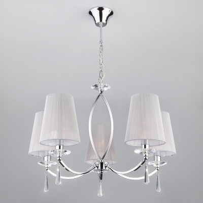 Подвесная люстра Eurosvet Valery 600795 хром 16400₽