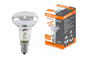 Лампа накаливания TDM Electric Е14 40W 2700K зеркальная SQ0332-0027