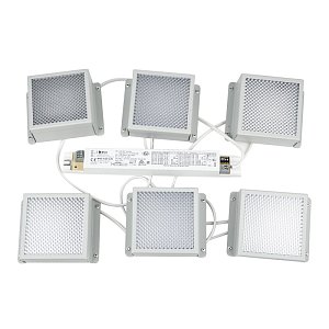 Встраиваемый светильник Uniel ULP-0808 42W/4000К IP40 GRILYATO WHITE KIT06 UL-00011060