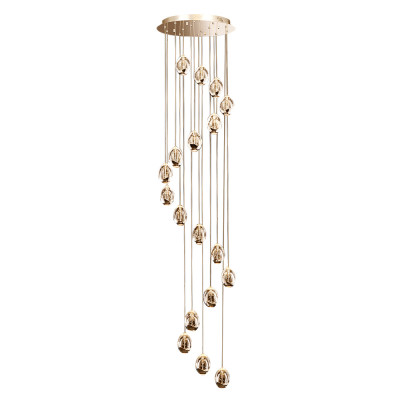 Каскадная люстра DeLight Collection Terrene MD13003023-18A gold 247630₽