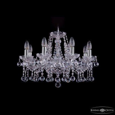 Подвесная люстра Bohemia Ivele Crystal 14138200 Ni Balls 47698₽