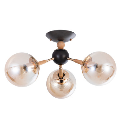 Потолочная люстра Arte Lamp Boston A4485PL-3BK 4400₽