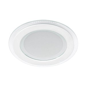 Встраиваемый светодиодный светильник Arlight LT-R160WH 12W Warm White 016571