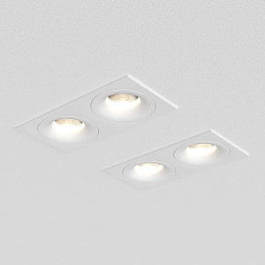 Встраиваемый светодиодный светильник Ledron LOFT SQ2 White TRIAC 00000017889