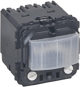 Датчик движения Legrand Celiane трехпроводной с нейтралью 400W 067025