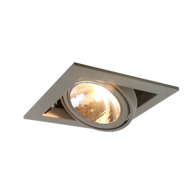 Встраиваемый светильник Arte Lamp Cardani Semplice A5949PL-1GY 160₽