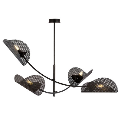 Люстра на штанге IMEX MD8378-4-P-BK 5690₽