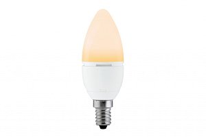 Лампа светодиодная Paulmann AGL Е14 4W 2000К свеча золото 28182