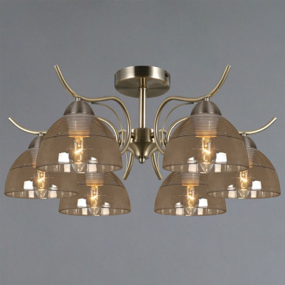 Люстра на штанге Illumico IL0733-6CSQ-25 AB AREZZO 13600₽