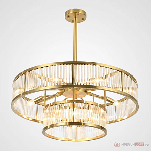 Люстра на штанге ImperiumLoft RH Marais Round Chandelier D80 147903-22