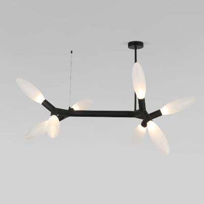 Потолочная люстра Eurosvet Covalent 30180 черный a069156 14000₽