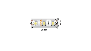 Светодиодная лента SWG Standard 12В 3528 9,6Вт/м красный 5м IP66 SWG3120-12-9.6-R-66-M 015651