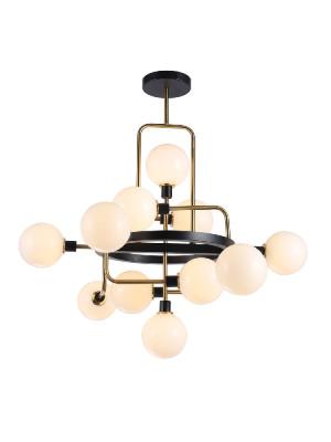 Люстра на штанге Elvan LU-756912-G9-GlMl 15800₽