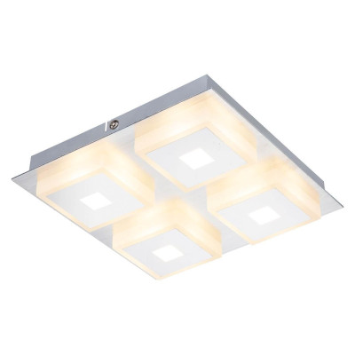 Потолочный светодиодный светильник Globo Quadralla 41111-4 12400₽