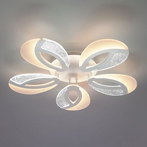 Потолочный светодиодный светильник Eurosvet Flake 90140/5 белый