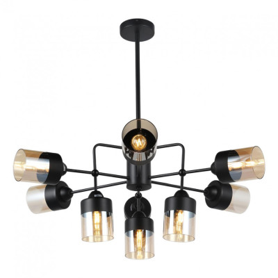 Люстра на штанге IMEX MD74785-9-S-BK 7290₽