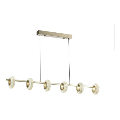 Подвесная светодиодная люстра Escada 102526LED Gold 17770₽
