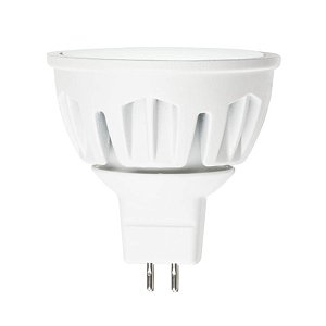 Лампа светодиодная (08143) Uniel GU5.3 5W 3000K JCDR матовая LED-JCDR-5W/WW/GU5.3/FR ALM01WH