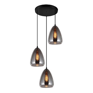 Подвесная люстра Lumina Deco Braga LDP 6841-3 GY УЦ