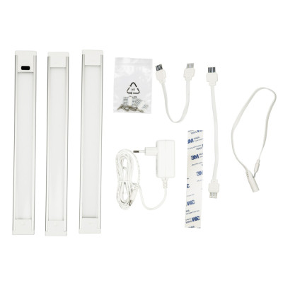 Мебельный светильник Uniel ULM-F44-3x3W4500KDIM SENSOR IP20 SILVER 1679₽