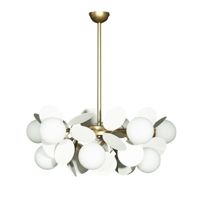 Люстра на штанге Loft IT Matisse 1000810 white 28170₽