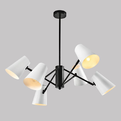 Люстра на штанге IMEX MD23670-6-P-BK 7990₽