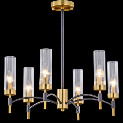 Люстра на штанге Illumico IL5177-6PLS-29 BRASS TUBO УЦ 10848₽