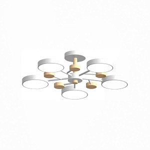 Люстра на штанге LED4U L3204-620 WH