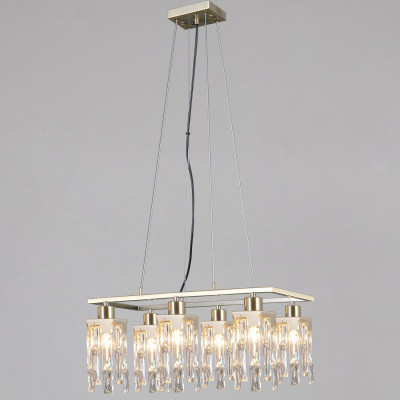 Подвесная люстра Illumico IL3601-6PSQ-26 AB DS