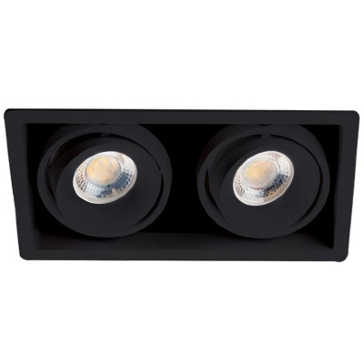 Встраиваемый светильник Italline DE-312 black 6290₽