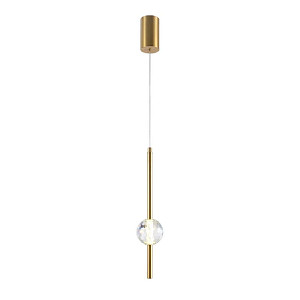 Подвесной светильник Indigo Ciondolo 11066/1P Brass V000170L