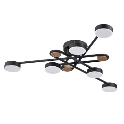 Потолочная люстра Arte Lamp Taygeta A2455PL-6BK 7990₽