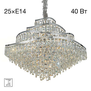 Подвесная люстра Citilux Naiad CL315191