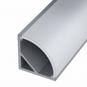 Профиль угловой алюминиевый с рассеивателем ST Luce ST017.129.03