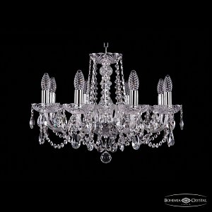 Подвесная люстра Bohemia Ivele Crystal 1402/8/195 Ni