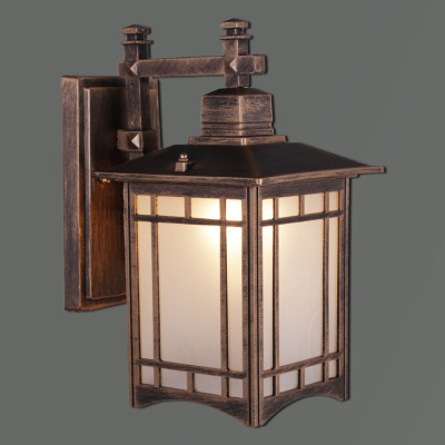 Уличный настенный светильник Reluce 08245-02-001U BKG 4200₽