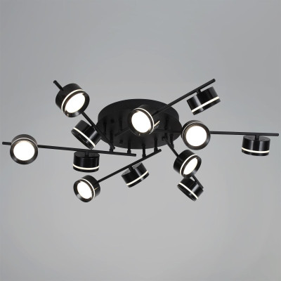 Потолочная люстра Reluce 10590-03-12 Black 8210₽
