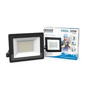 Прожектор светодиодный Gauss 50W 613100350