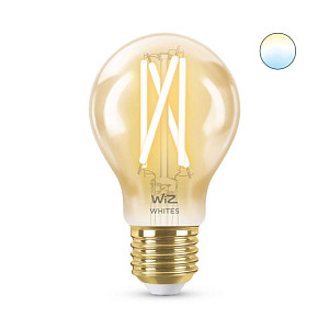 Умная светодиодная лампа Wiz Wi-Fi BLE50WA60E27920-50Amb1PF/6 E27 7W 2700/6500K 929003017401