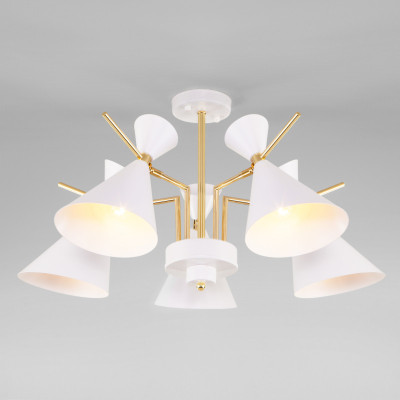 Люстра на штанге Eurosvet 701145 белый 17500₽