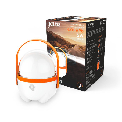 Фонарь кемпинговый Gauss GF001 2190₽