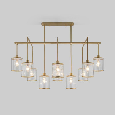 Потолочная люстра Eurosvet Inari 6014410 золото a061944 39200₽