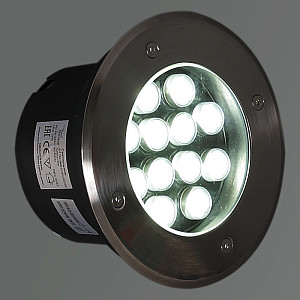 Грунтовый светильник Reluce 09403-0.7-001U LED12W WH
