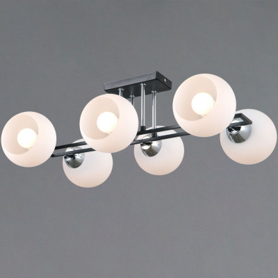 Потолочная люстра Illumico IL0791-6CSQ-25 BK CR TRENTO 11150₽