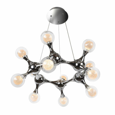 Подвесная светодиодная люстра iLedex Blossom C4465-12R CR 31395₽