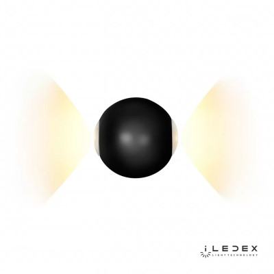 Настенный светильник iLedex Rainbow ZD8168-6W RGB BK 3745₽